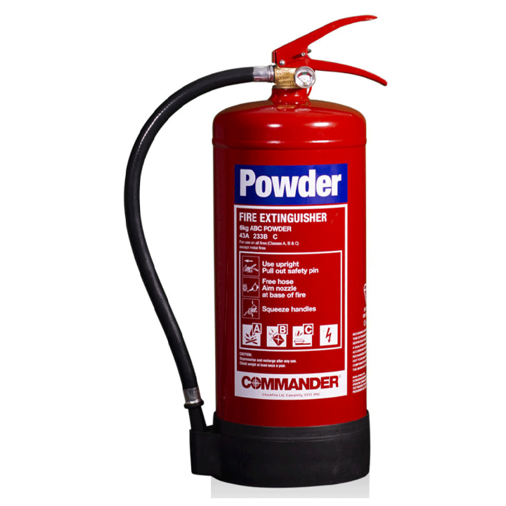 FIRE EXTINGUISHER POWDER 6KG