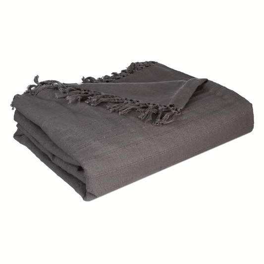GREY BEDSPREAD 230X250