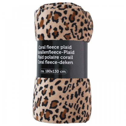 PLAID CORAL FLEECE 3AS PRINTED