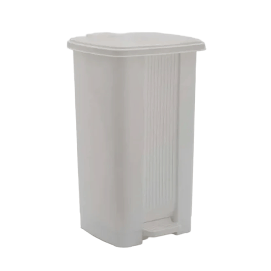 PEDAL BIN 28LTR WHITE
