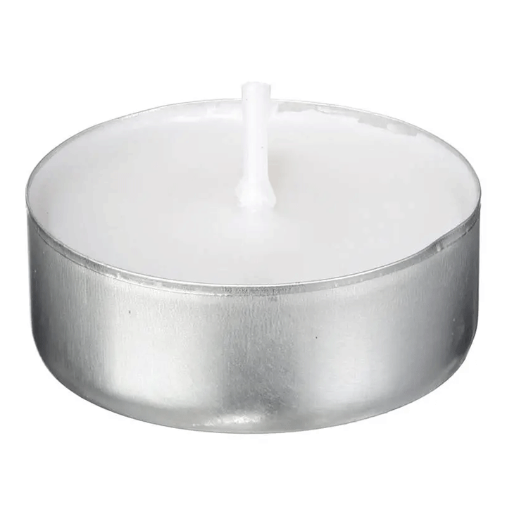 TEALIGHT CANDLES WHITE X50 BOX