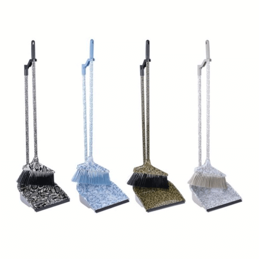 DUSTPAN & BROOM SET 4AS