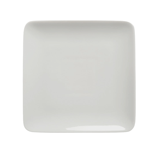 DESSERT PLATE SQUARE WHITE 20CM