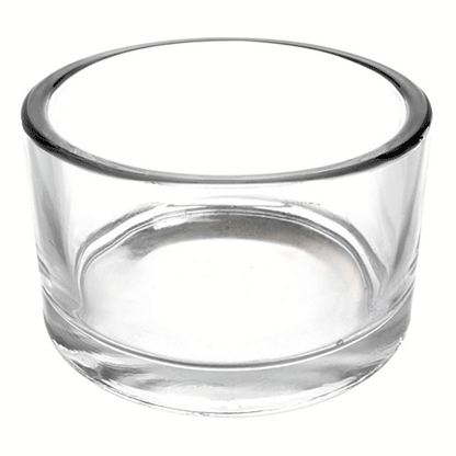 BOX CANDLE HOLDER TRANSP X10