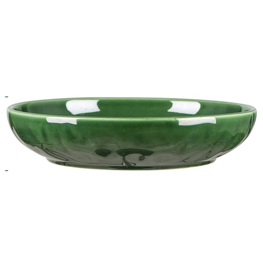 FLAT SOUP PLATE GREEN 8'' T1945