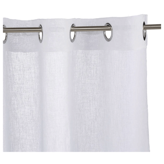 WHITE FRED NET CURTAIN 140X240