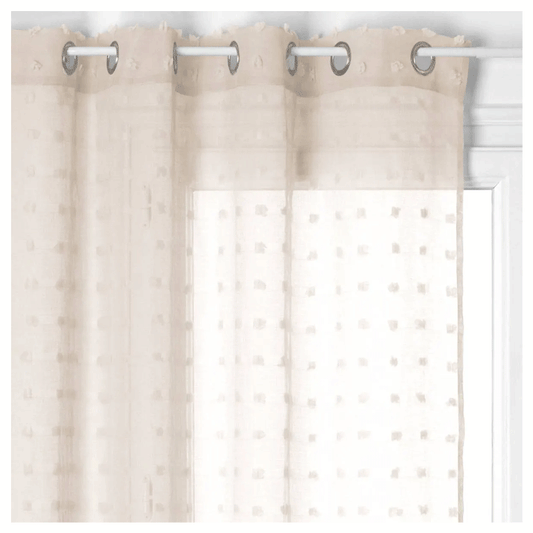 NET CURTAIN LILY LINEN 140X240