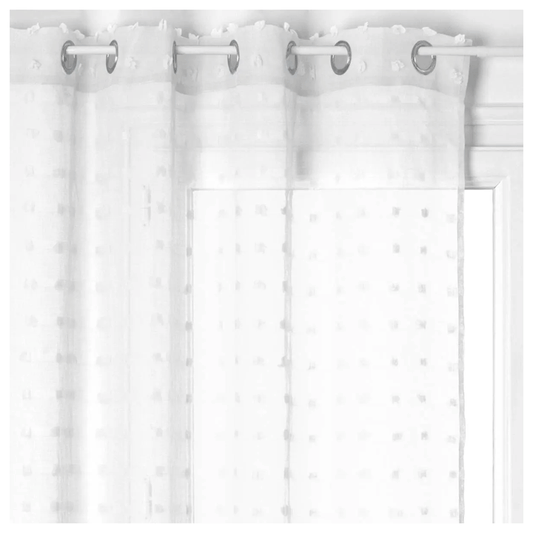 NET CURTAIN LILY WHITE 140X240