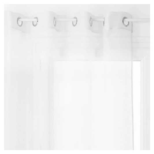 NET CURTAIN MOLY WHITE 135X240