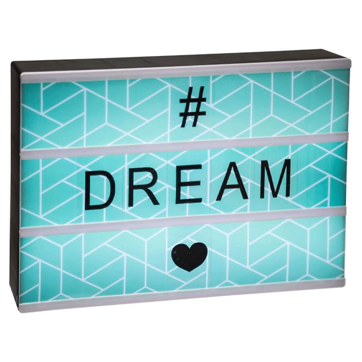 MESSAGE LIGHT BOX BREAM
