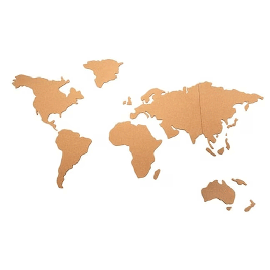CORK WORLD MAP 102X50