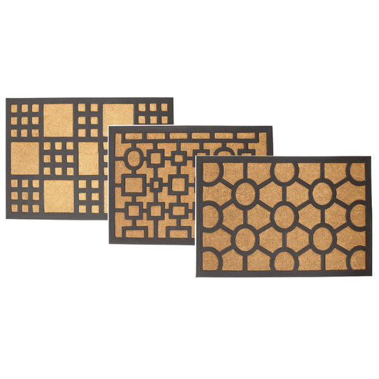 HOMEMAID RUBBER & COIR MAT "PATRAS" 40X60CM 20002