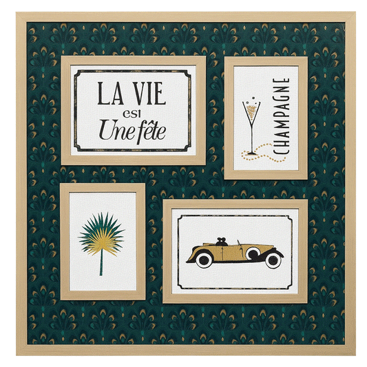 3D PAON PHOTO FRAME 4PIC