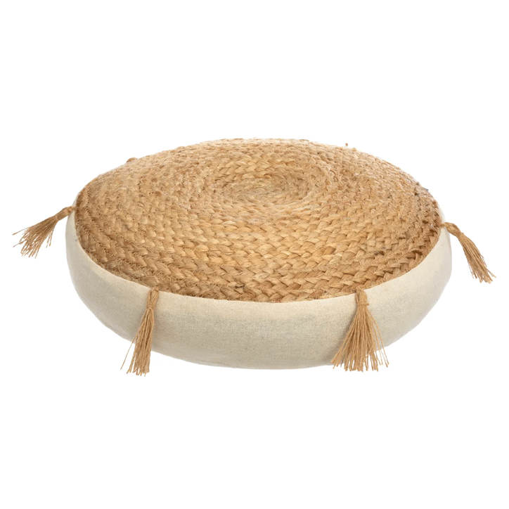 JUTE FLOOR CUSHION RITUAL D38X8