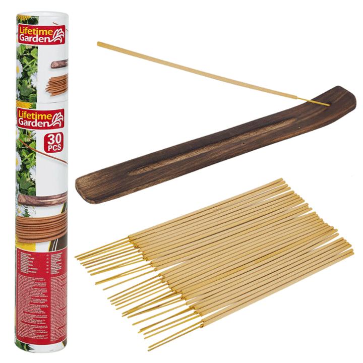 INCENSE STICKS CITRONELLA 30PC LIFETIME GARDEN CB