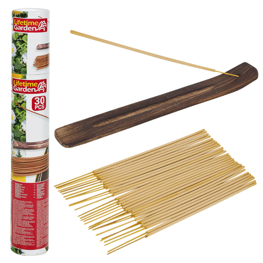INCENSE STICKS CITRONELLA 30PC LIFETIME GARDEN CB
