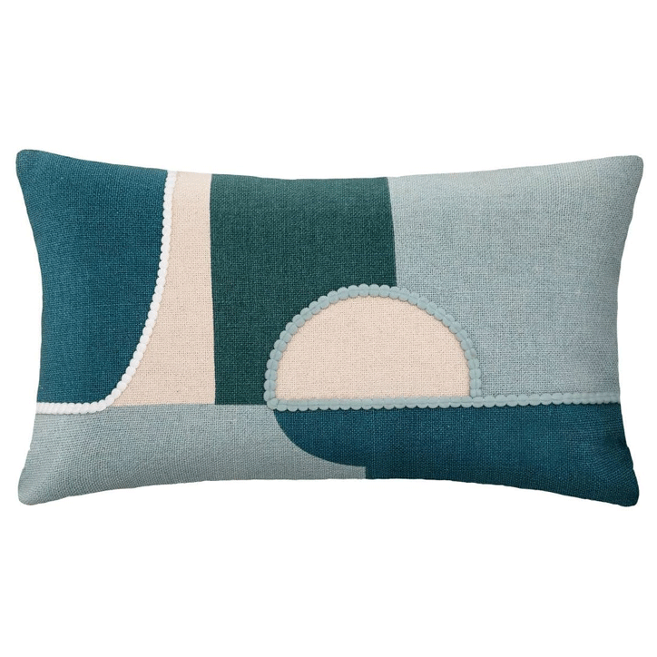 CUSH COVER GEO EMBROD 30X50