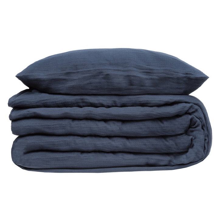 DUVET SET DBL GAZE BL 240X220