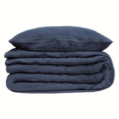 DUVET SET DBL GAZE BL 240X220