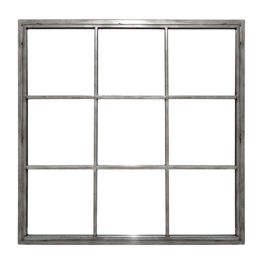 GREY MET MIRROR SULLY 64X64