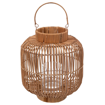 RATTAN LANTERN ALI H30 D25