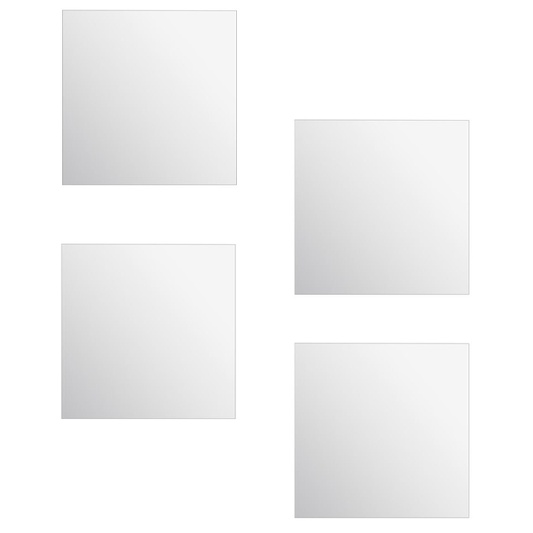 ADHESIVE SQUARE MIRRORX4 30X30