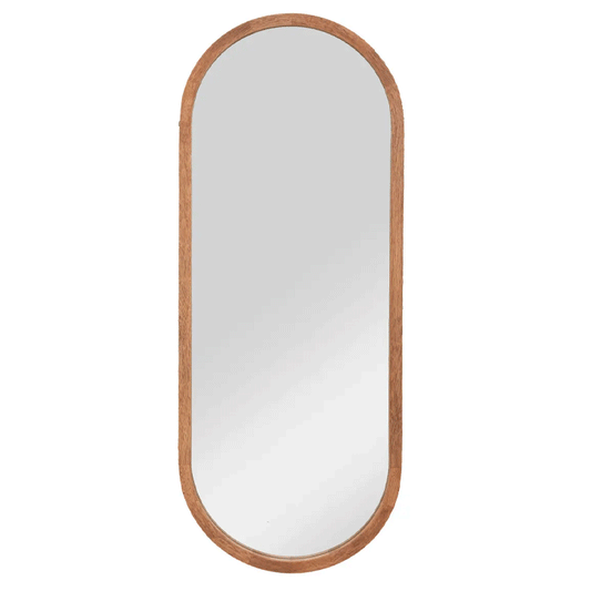 WOOD MIRROR GIANNI 35X90