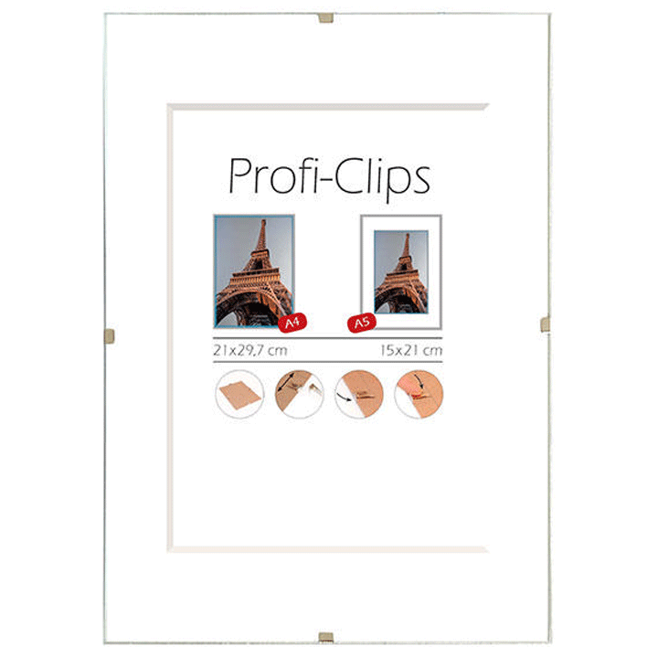 CLIP FRAME 21X29.7CM [A4]