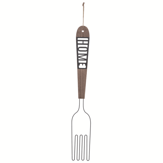 FORK MET WALL DECO H77