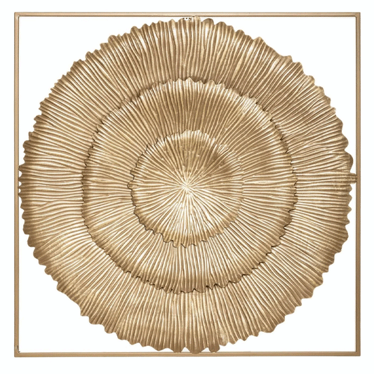 METAL WALL DECO 76X76 SOLEA