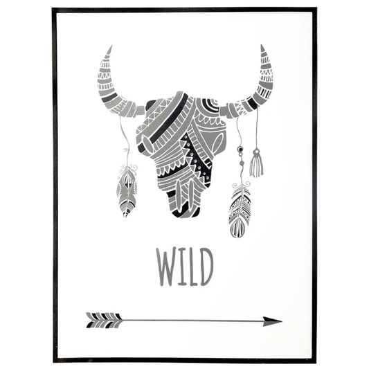 WALL DECO BUFFALO 29X39X3,5