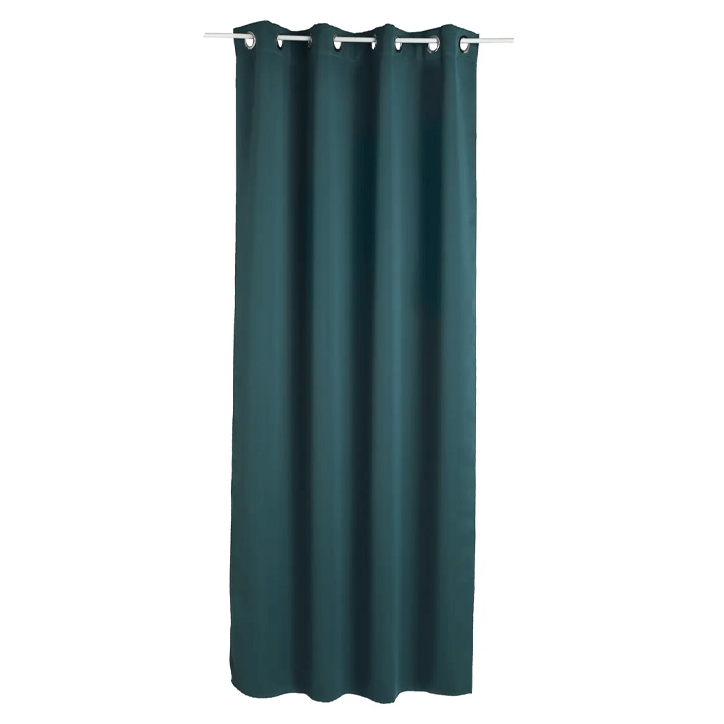 BLACKOUT CURTAIN BLUE 135X240 X2