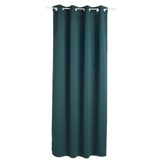 BLACKOUT CURTAIN BLUE 135X240 X2
