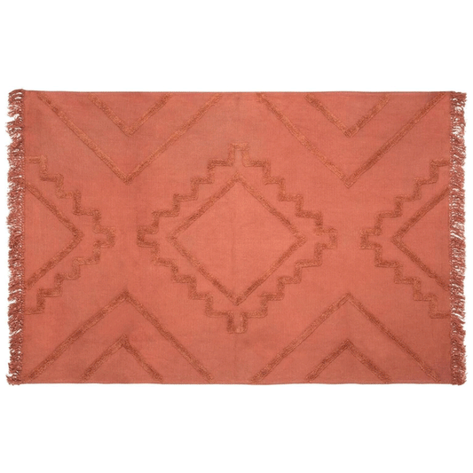 TAPIS TUFT INCA TERRACOTTA 120X170