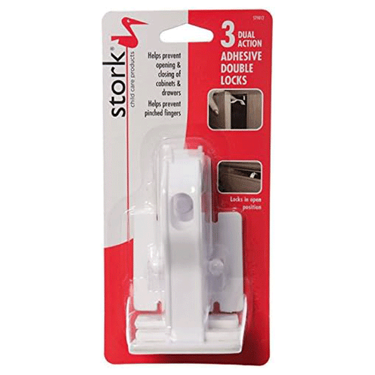 ADHESIVE DOUBLE LOCKS X3