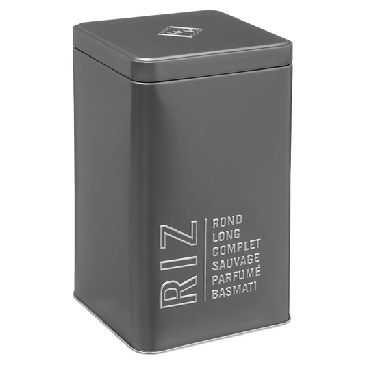 EMBOSSED SILVER RICE BOX