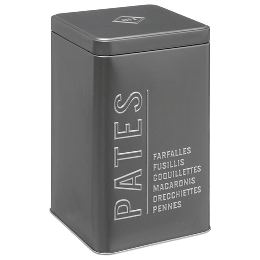 EMBOSSED SILVER PASTA BOX