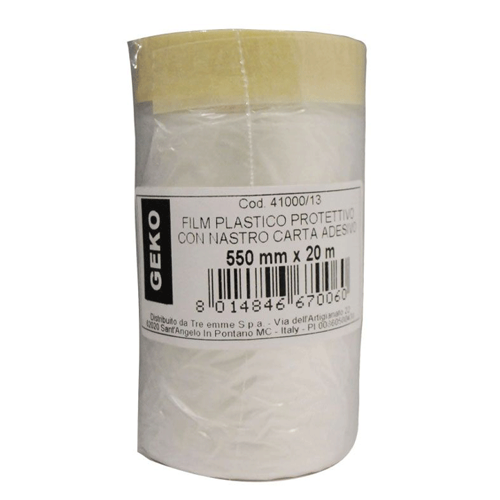 GEKO COVER SHEET+ADHESIVE TAPE 55CMX20M
