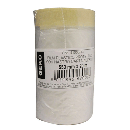 GEKO COVER SHEET+ADHESIVE TAPE 55CMX20M