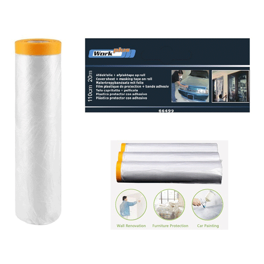 COVER SHEET & MASKING TAPE ON ROLL