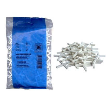 TILE CROSS SPACERS 10MM 100PCS
