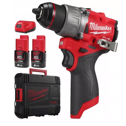 MILWAUKEE FUEL PERCUSSION DRILL GEN-3 12V M12FPD2-202X