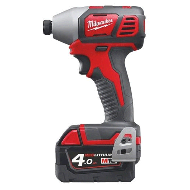 MILWAUKEE COMPACT IMPACT DRIVER 1/4 18V M18BID-402