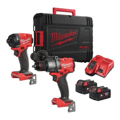 MILWAUKEE POWERPACK COMBO KIT 18V M18FPP2A3-502X