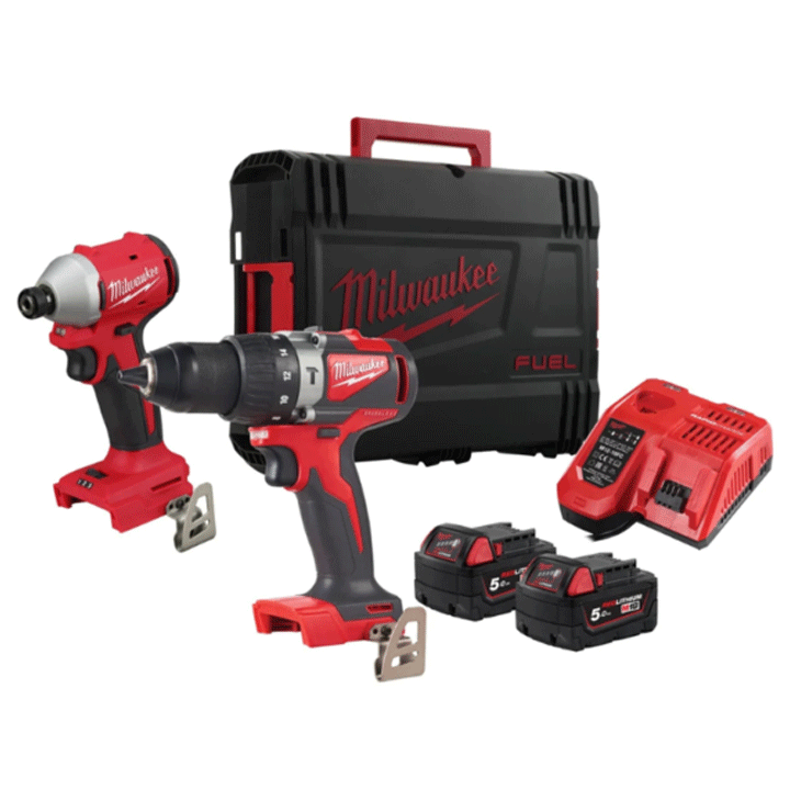 MILWAUKEE BRUSHLESS POWERPACK 18V M18BLPP2A3-502X