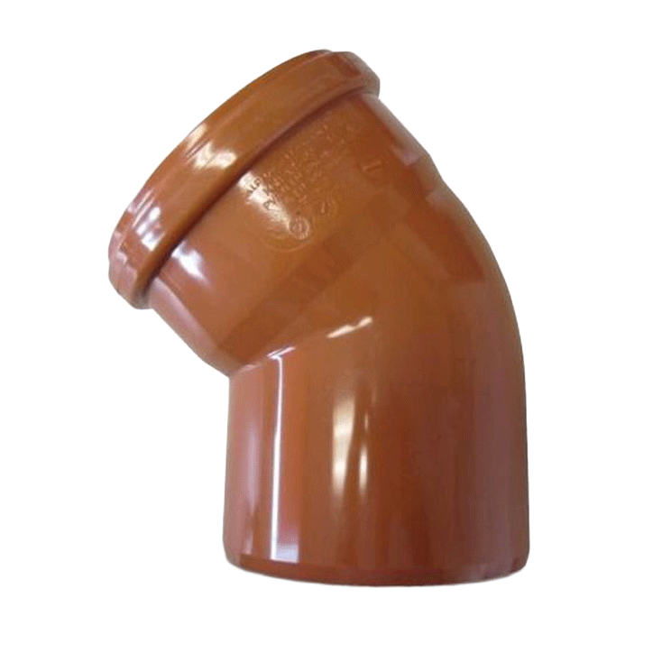 BEND UPVC 125MM 45 DRAINAGE