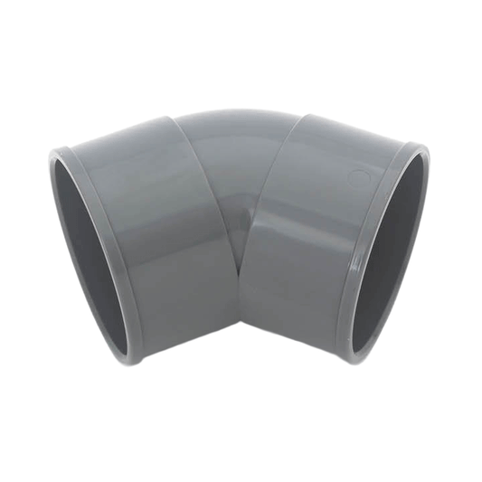 BEND UPVC 110MM 45 CYS EN 1329 {FARSOLEMOS}
