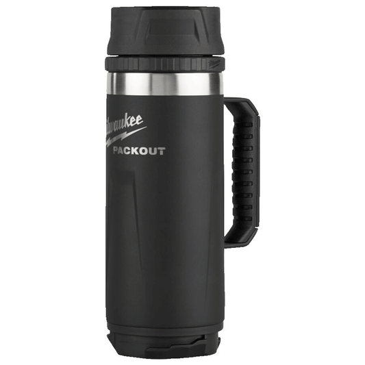 MILWAUKEE PACKOUT MUG 532 ML SIP LID BLACK