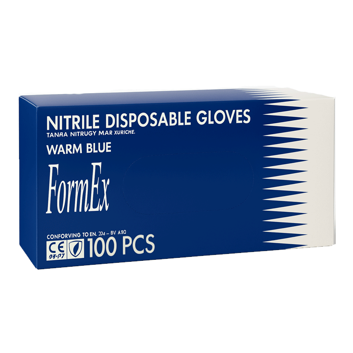 NITRILE FORMEX GLOVES MEDIUM