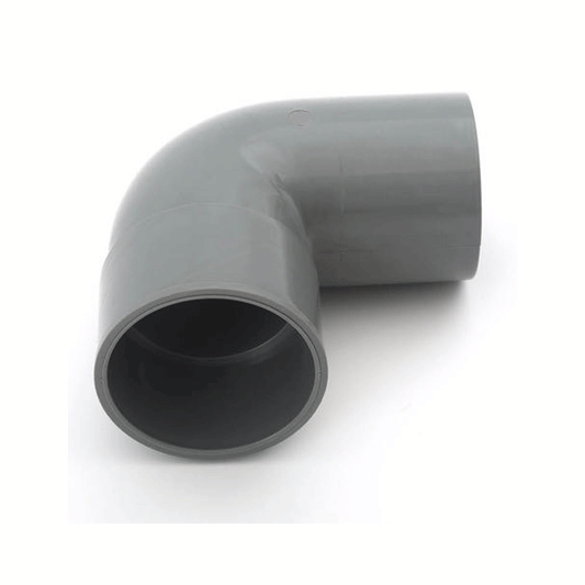 BEND UPVC MALE/FEMALE 110MM 90 DRAINAGE {LEMOS}
